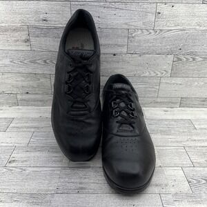 SAS Tripad Comfort Free Time Black Leather Comfort Lace Up Shoes Women Size 9.5N